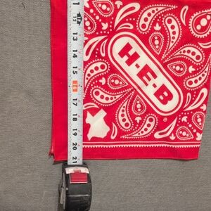 Red H.E.B Bandana